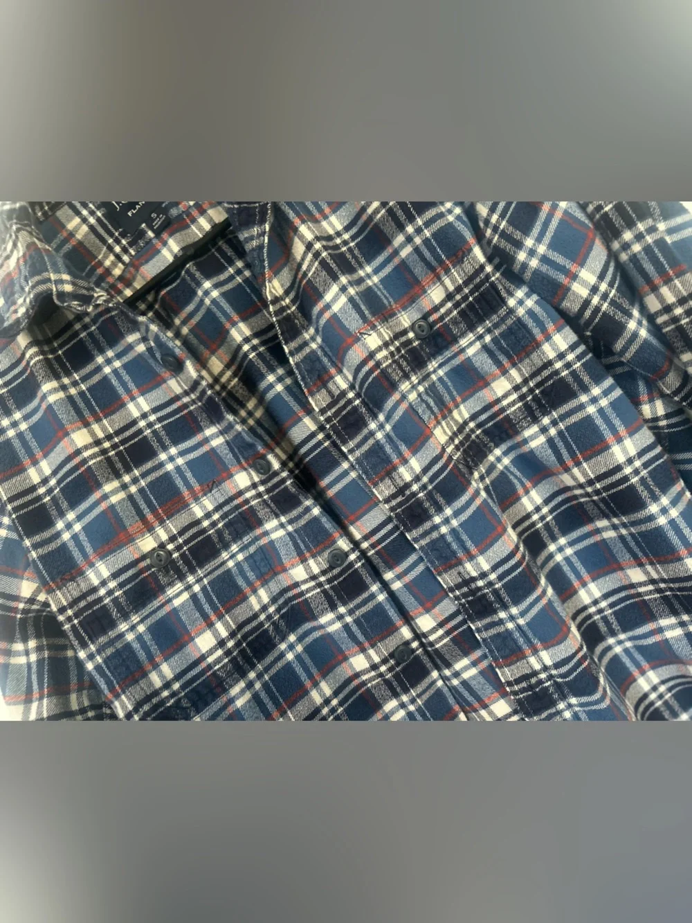 J Crew Mens Size Small Blue Plaid Long Sleeve Button Down Regular Fit Shirt